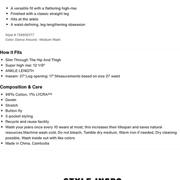 Levi’s Ribcage straight ankle jeans - Picture 3 of 12